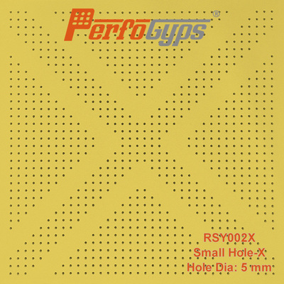 Perforated Acoustic Gypsum Tile RSY002X