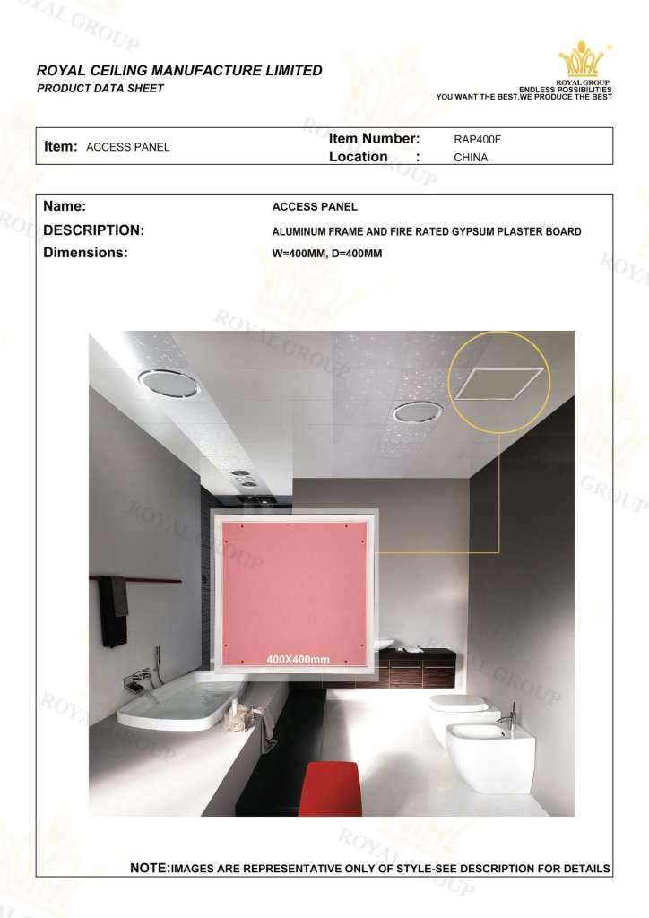 Access Panel Fire Rated Royal Group