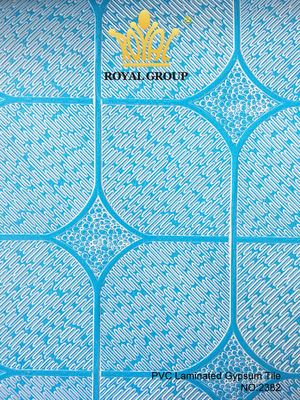 PVC Laminated Gypsum Tile 2382