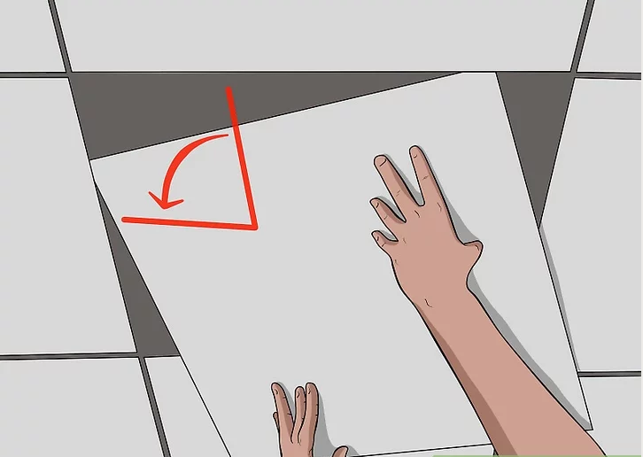 How To Remove A Ceiling Tile Royal Group